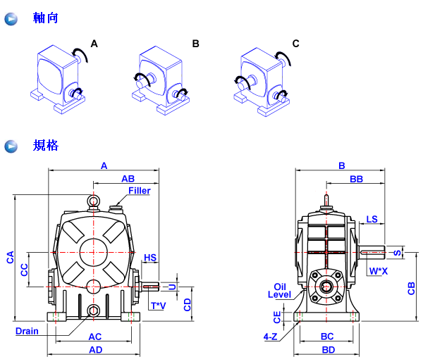 蝸輪減速機ASS系列詳細圖紙 蝸輪減速機ASS系列詳細圖紙