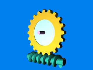 齒輪減速機(jī)的圓柱蝸桿傳動 